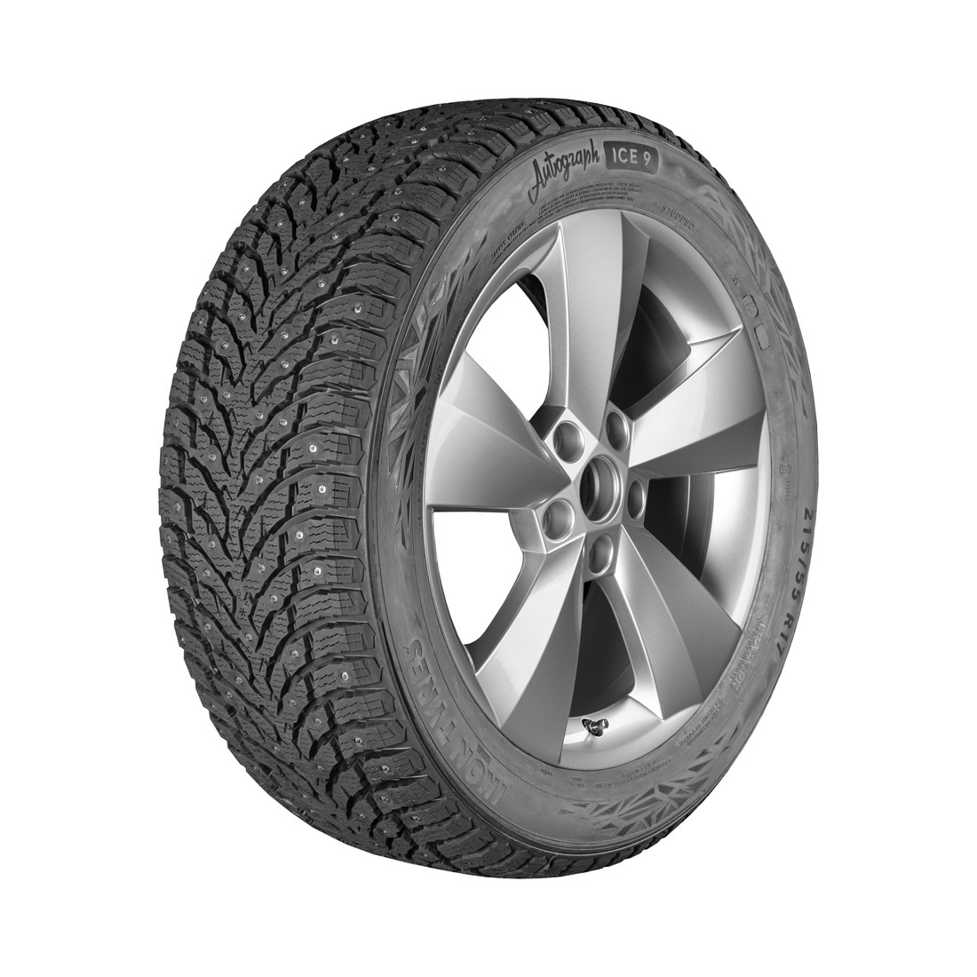 235/60  R18  Ikon (Nokian Tyres) Autograph Ice 9 шип SUV LT 107T XL Вид 0